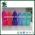 Glass Water Bottle with Colorful Soft Silicone Sleeve